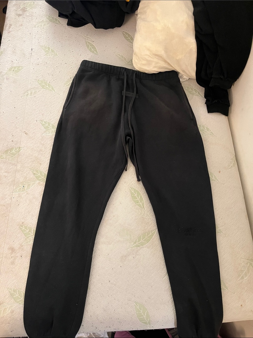 Fear of God Black Men's Sweatpants with Drawstring